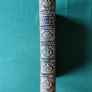 Abrégé Méthodique de l'Histoire de France 1675 – gilt spine blue leather binding