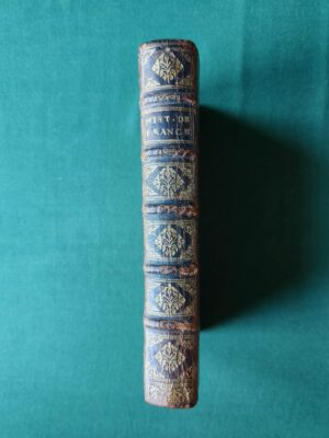 Abrégé Méthodique de l'Histoire de France 1675 – gilt spine blue leather binding