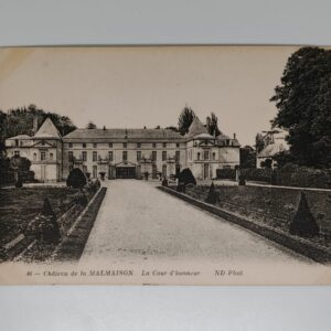 Chateau de la Malmaison Cour d honneur main entrance facade avenue ND Phot postcard front