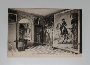 Chateau de la Malmaison tapestry four panels Napoleon I commission ND Phot postcard front
