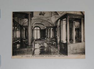 Château de la Malmaison – La Bibliothèque (Library), No.167, ND Phot., c.1900–1905