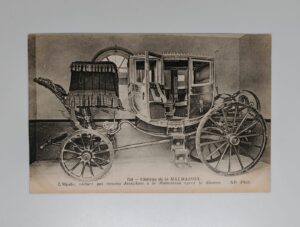 L Opale carriage that brought Josephine back to Malmaison after divorce from Napoleon 1809 ND Phot postcard front