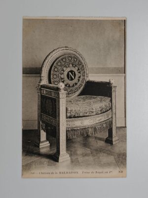 Front of Château de la Malmaison postcard