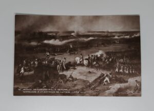 Front of Napoleon at the Battle of Lützen postcard
