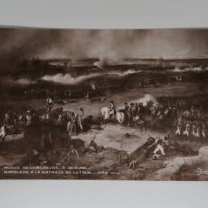 Front of Napoleon at the Battle of Lützen postcard