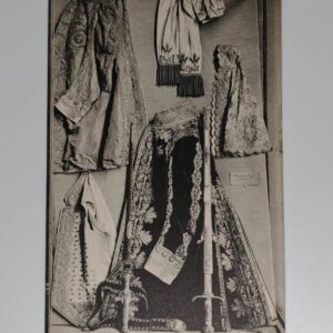 Napoleon I coronation robes postcard Musee des Arts Decoratifs ND Phot front