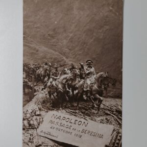 Front of Napoleon Passage de la Beresina postcard