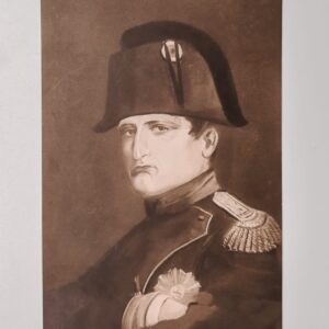 Front of Napoleon I Portrait in Uniform postcard