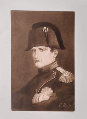 Front of Napoleon I Portrait in Uniform postcard